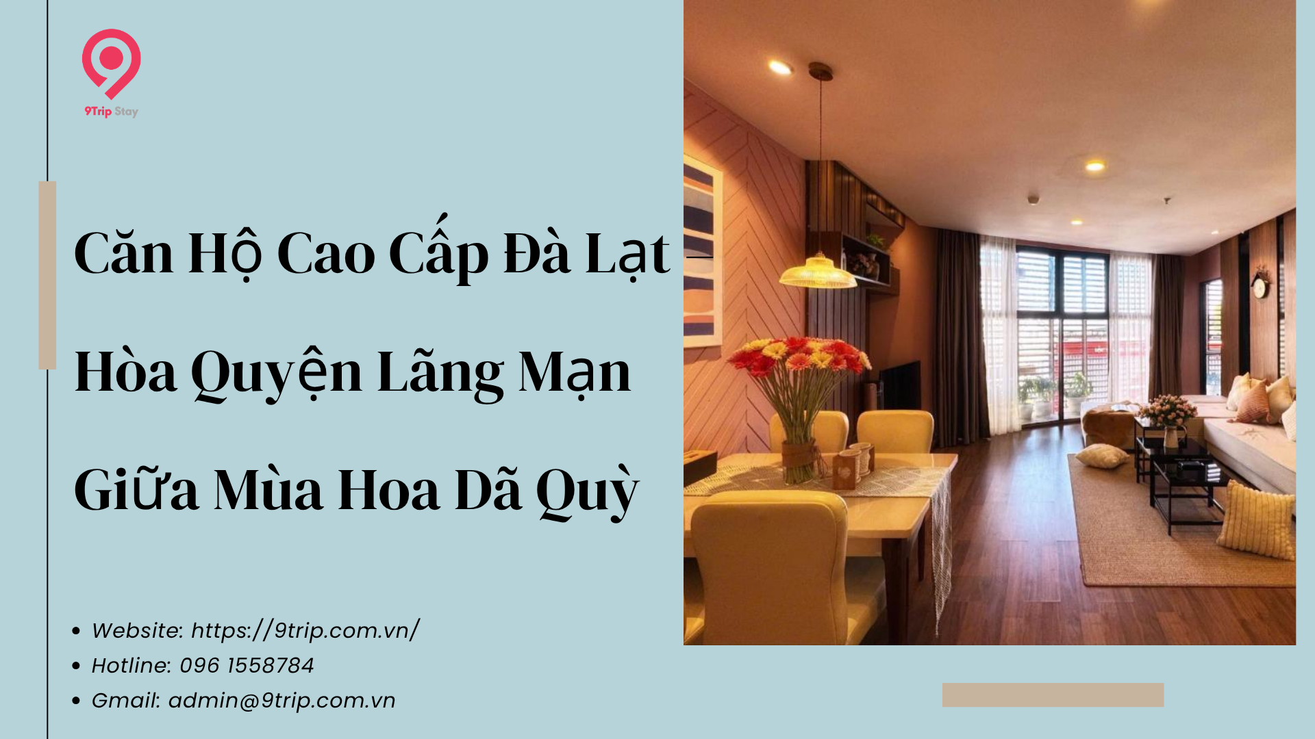 Căn Hộ Cao Cấp Đà Lạt – Hòa Quyện Lãng Mạn Giữa Mùa Hoa Dã Quỳ