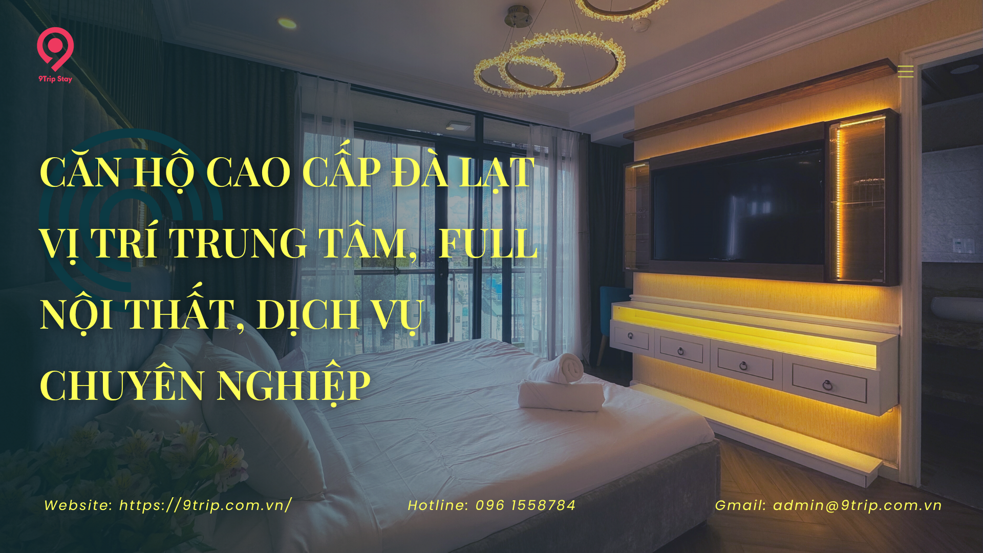 Căn Hộ Cao Cấp Đà Lạt: Tiện Nghi Đầy Đủ, Vị Trí Trung Tâm, Yên Bình Đáng Kinh Ngạc