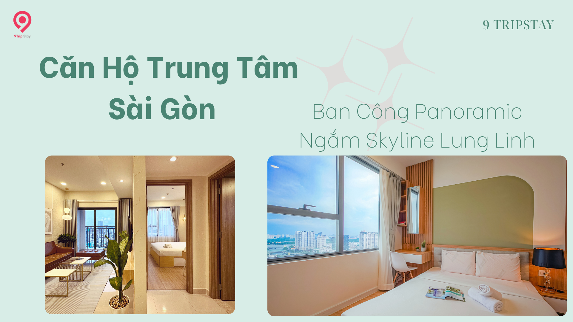 Căn Hộ Trung Tâm Sài Gòn – Ban Công Panoramic Ngắm Skyline Lung Linh