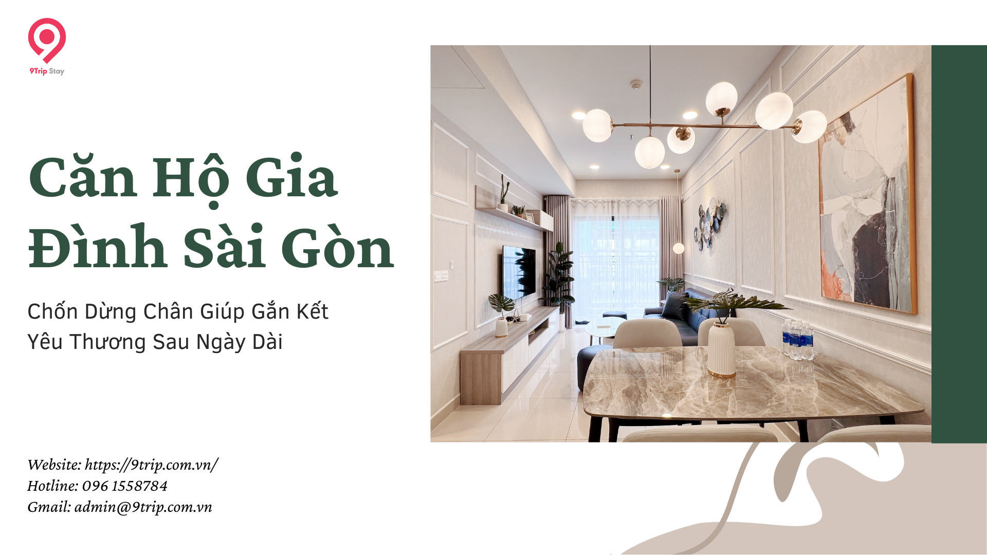 Căn Hộ Gia Đình Sài Gòn – Chốn Dừng Chân Giúp Gắn Kết Yêu Thương Sau Ngày Dài
