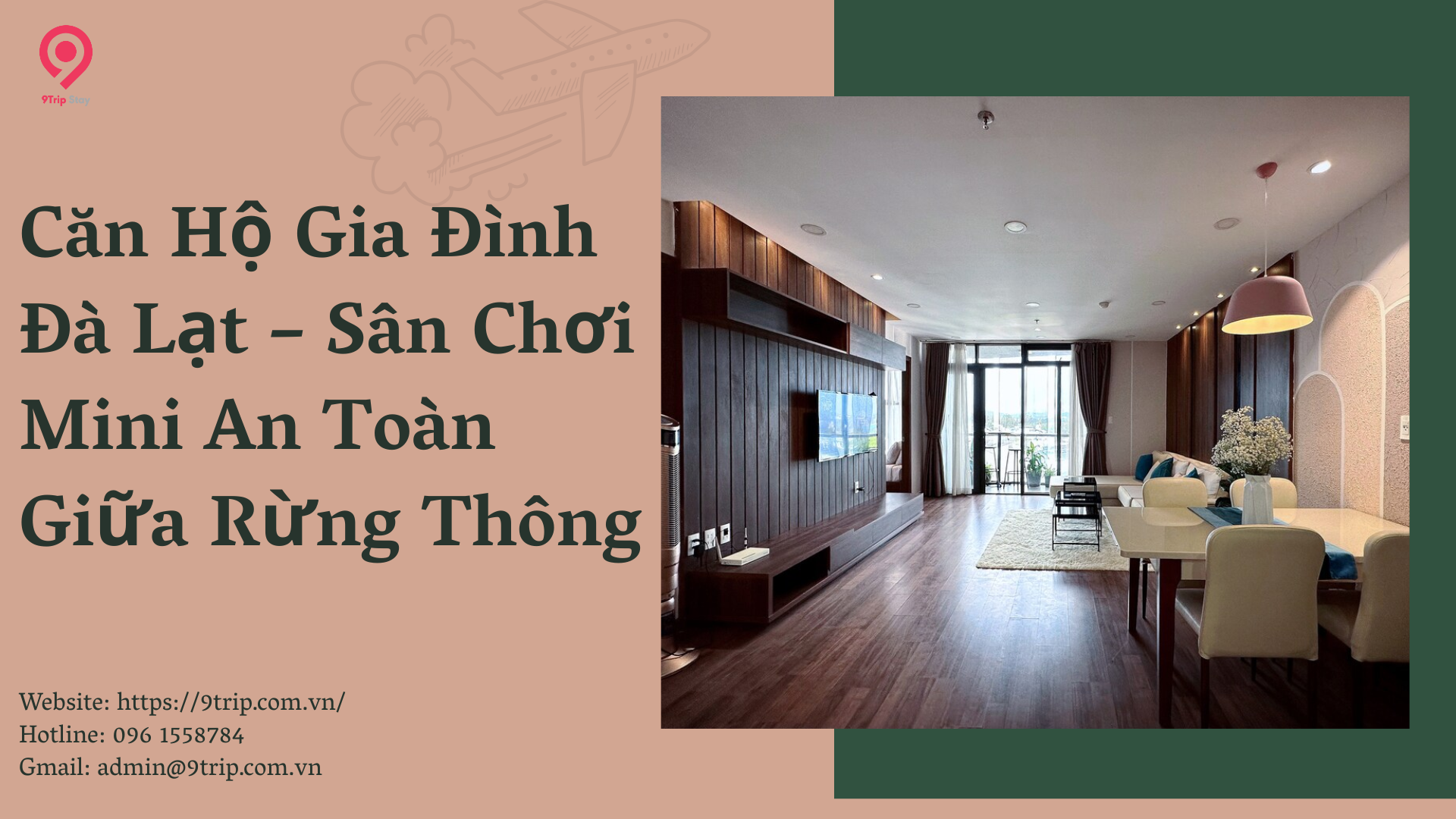 Căn Hộ Gia Đình Đà Lạt – Sân Chơi Mini An Toàn Giữa Rừng Thông
