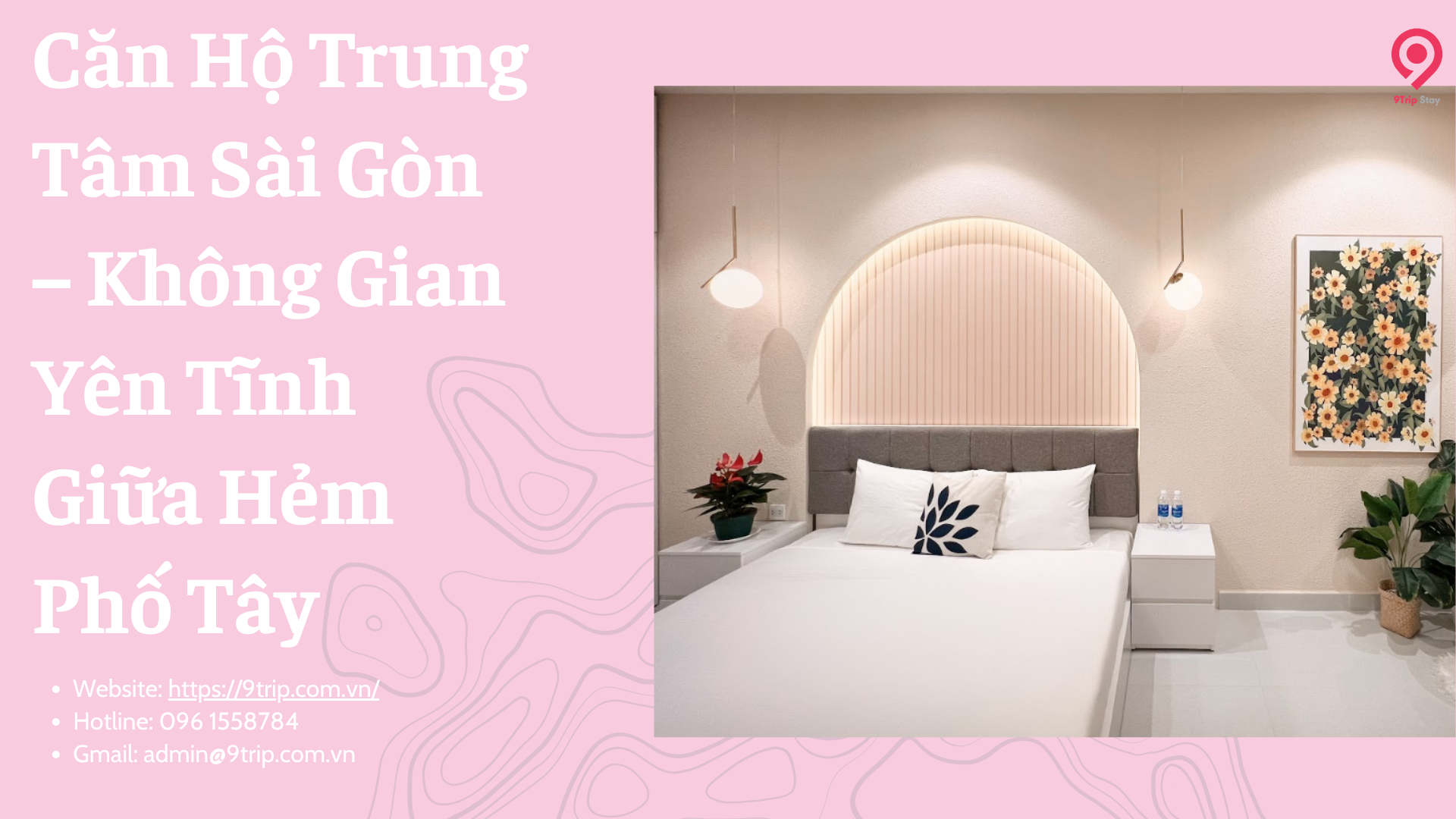Căn Hộ Trung Tâm Sài Gòn – Không Gian Yên Tĩnh Giữa Hẻm Phố Tây