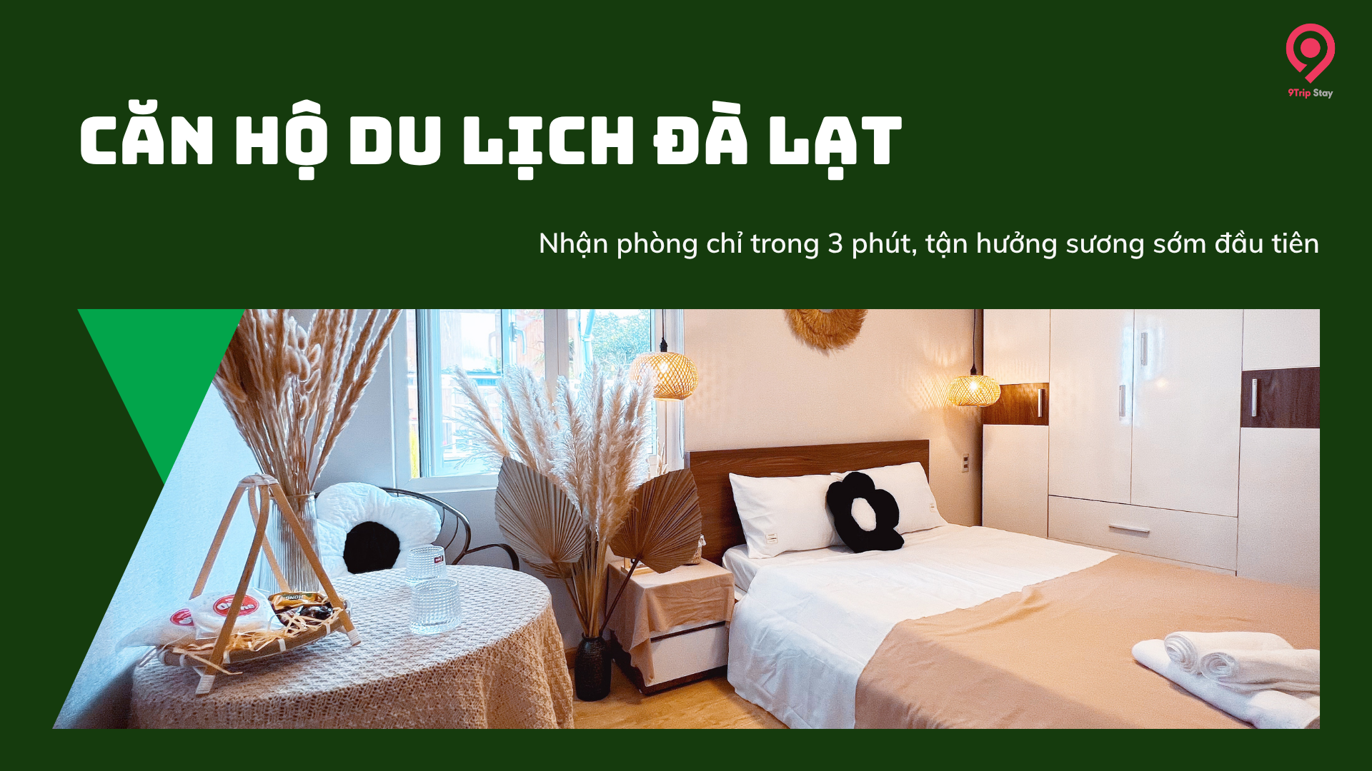 Căn hộ du lịch Đà Lạt – Nhận phòng chỉ trong 3 phút, tận hưởng sương sớm đầu tiên