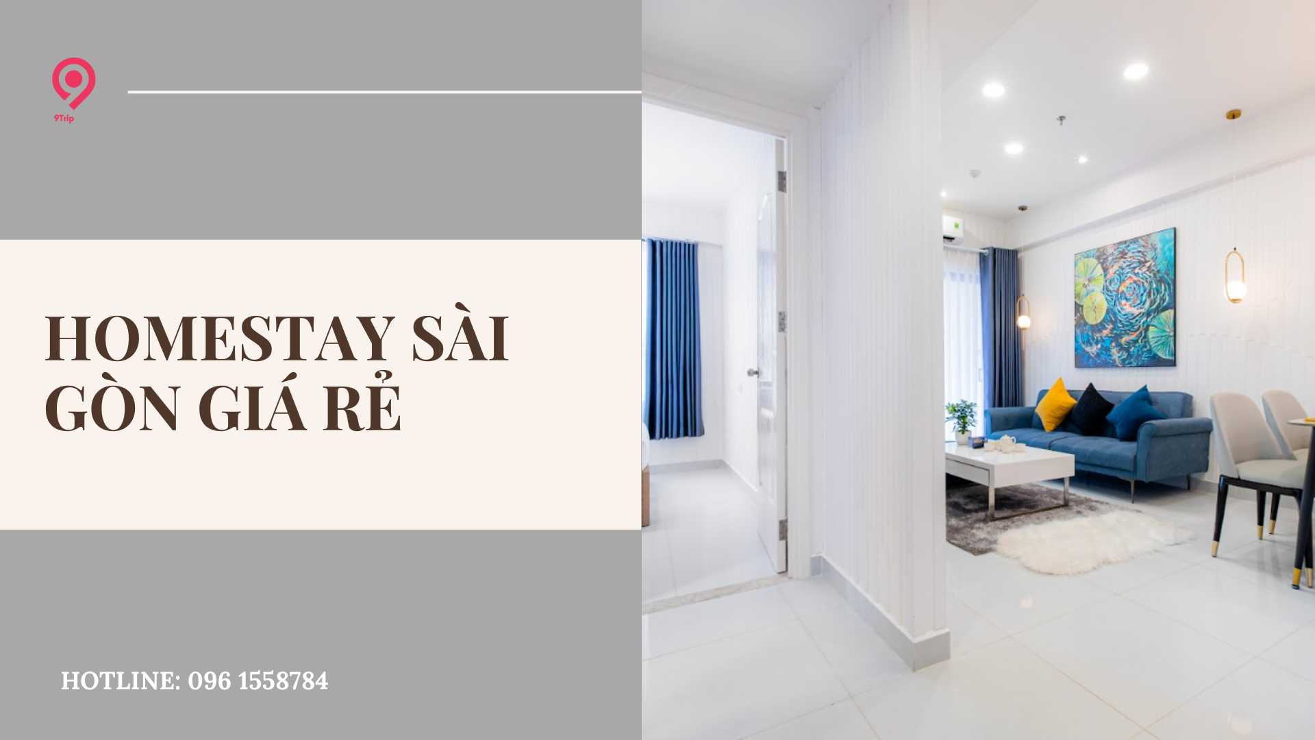 Homestay Sài Gòn giá rẻ – Phòng decor sang xịn, chỉ từ 300k/4 giờ