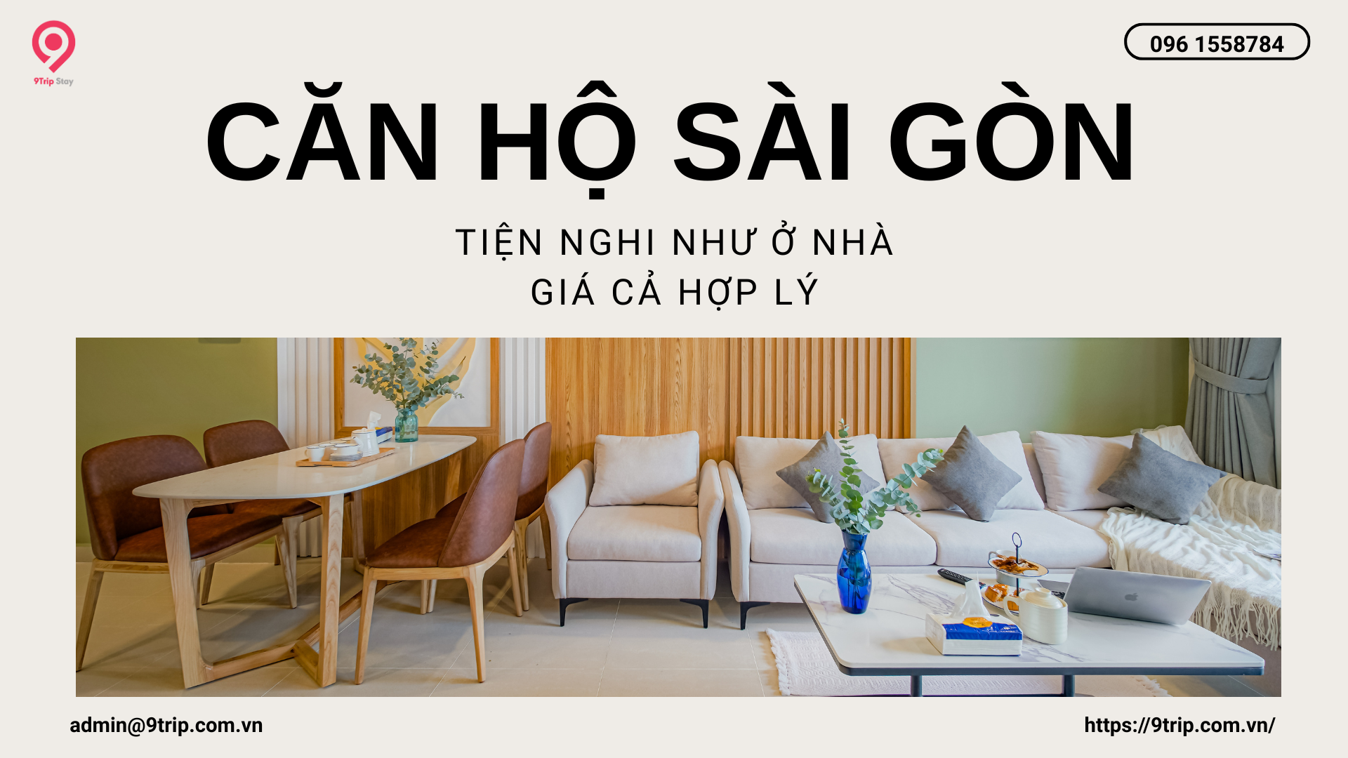 Căn hộ Hồ Chí Minh cho thuê theo ngày – Tiện nghi như nhà, giá hợp lý bất ngờ