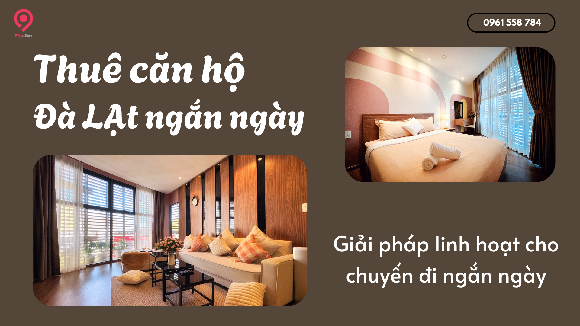Thuê căn hộ Đà Lạt ngắn hạn: Giải pháp linh hoạt cho chuyến đi ngắn ngày