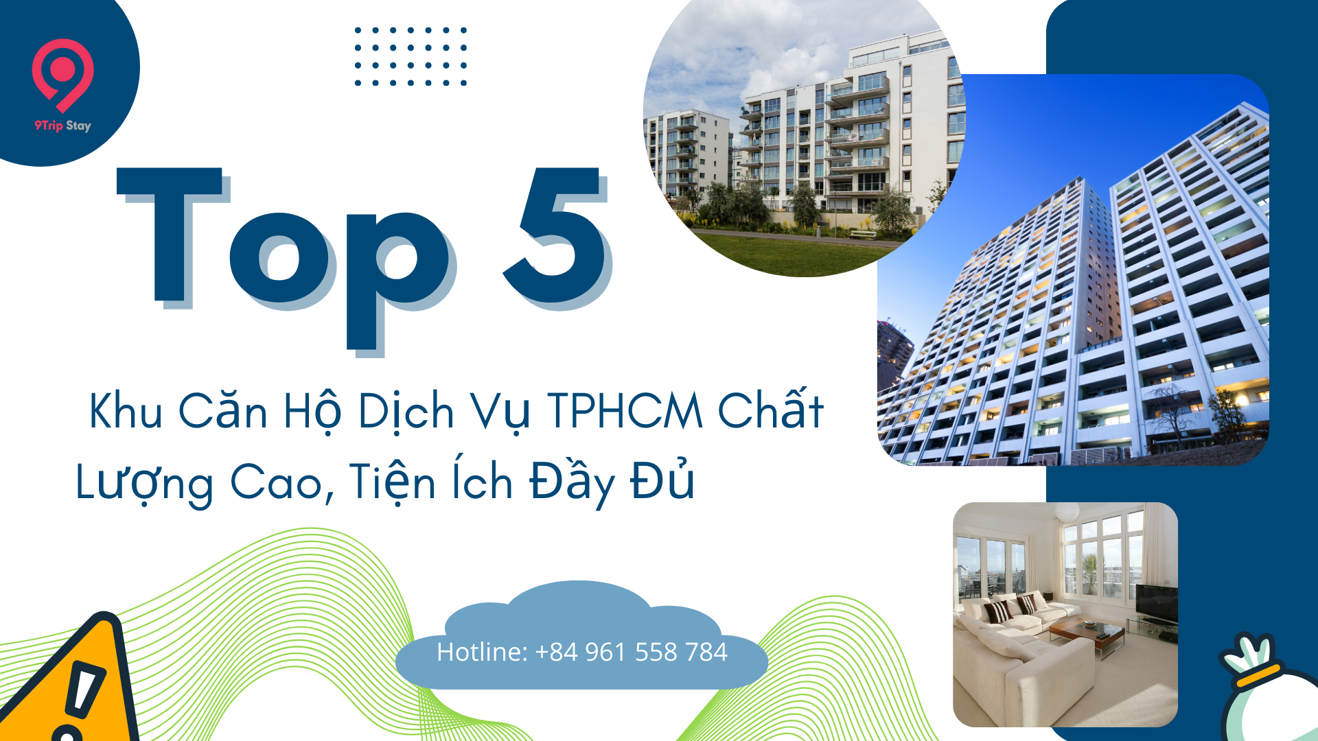 Tổng Hợp 5 Khu Căn Hộ Dịch Vụ TPHCM Chất Lượng Cao, Tiện Ích Đầy Đủ