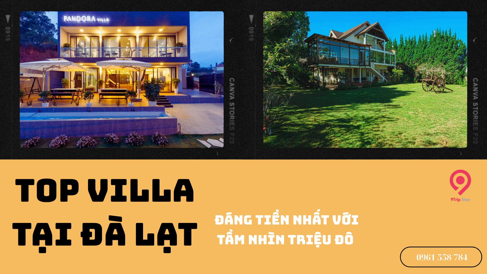 9Trip Gợi Ý 5 Villa Đà Lạt Đáng Tiền Nhất Với Tầm Nhìn Triệu Đô