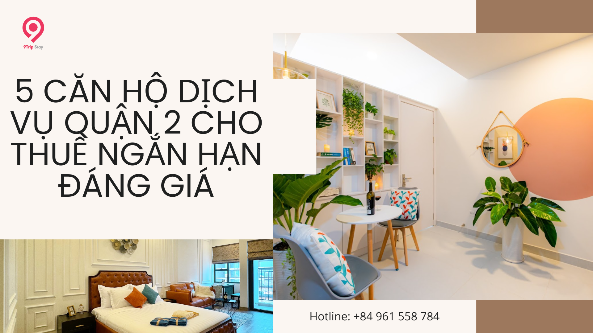  5 Căn Hộ Dịch Vụ Quận 2 Cho Thuê Ngắn Hạn Đáng Giá