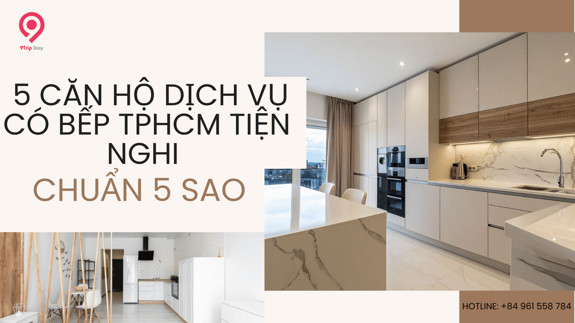  5 Căn Hộ Dịch Vụ Có Bếp TPHCM Tiện Nghi Chuẩn 5 Sao