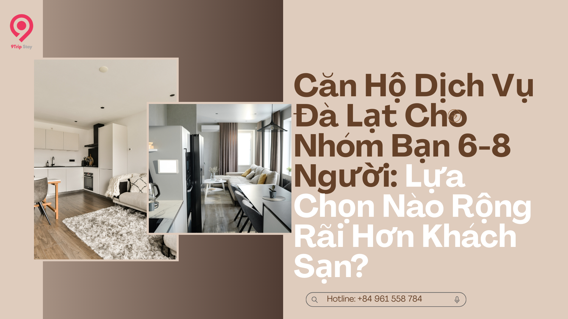 Căn Hộ Dịch Vụ Đà Lạt Cho Nhóm Bạn 6-8 Người: Lựa Chọn Nào Rộng Rãi Hơn Khách Sạn?