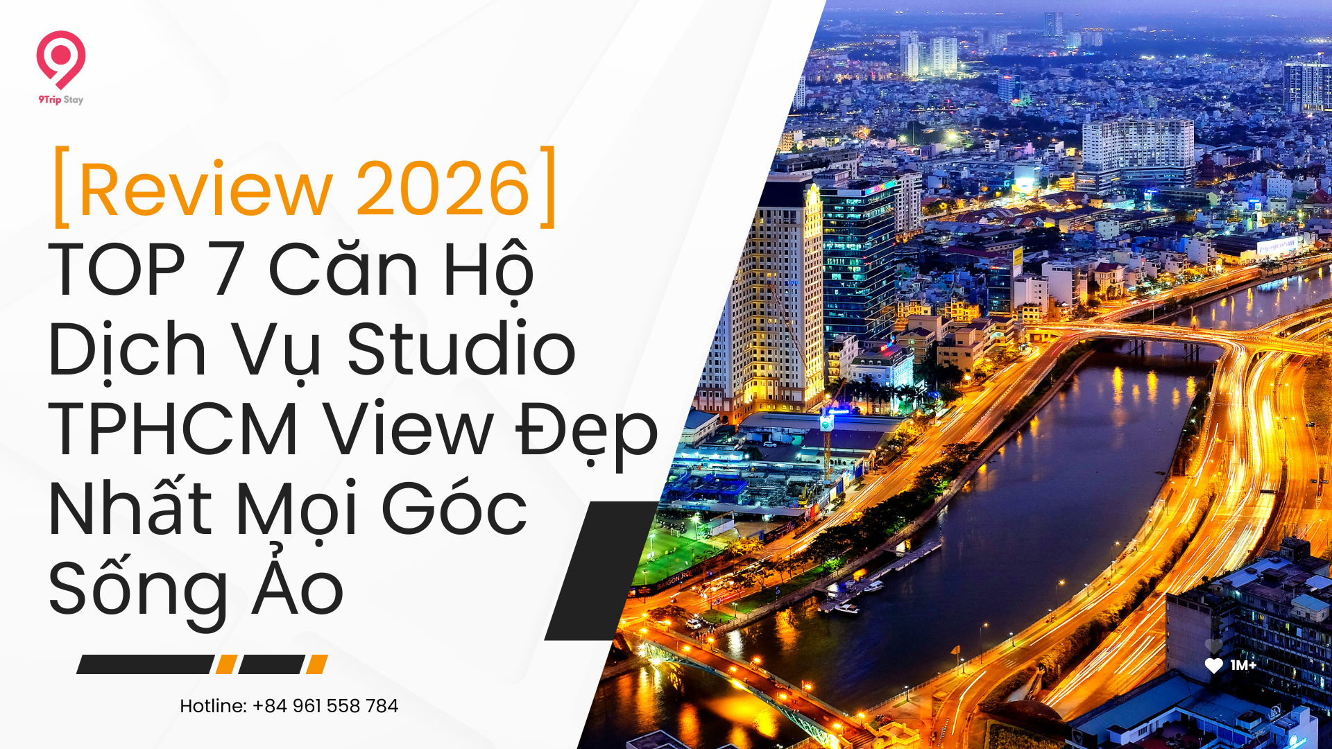 [Review 2026] TOP 7 Căn Hộ Dịch Vụ Studio TPHCM View Đẹp Nhất Mọi Góc Sống Ảo